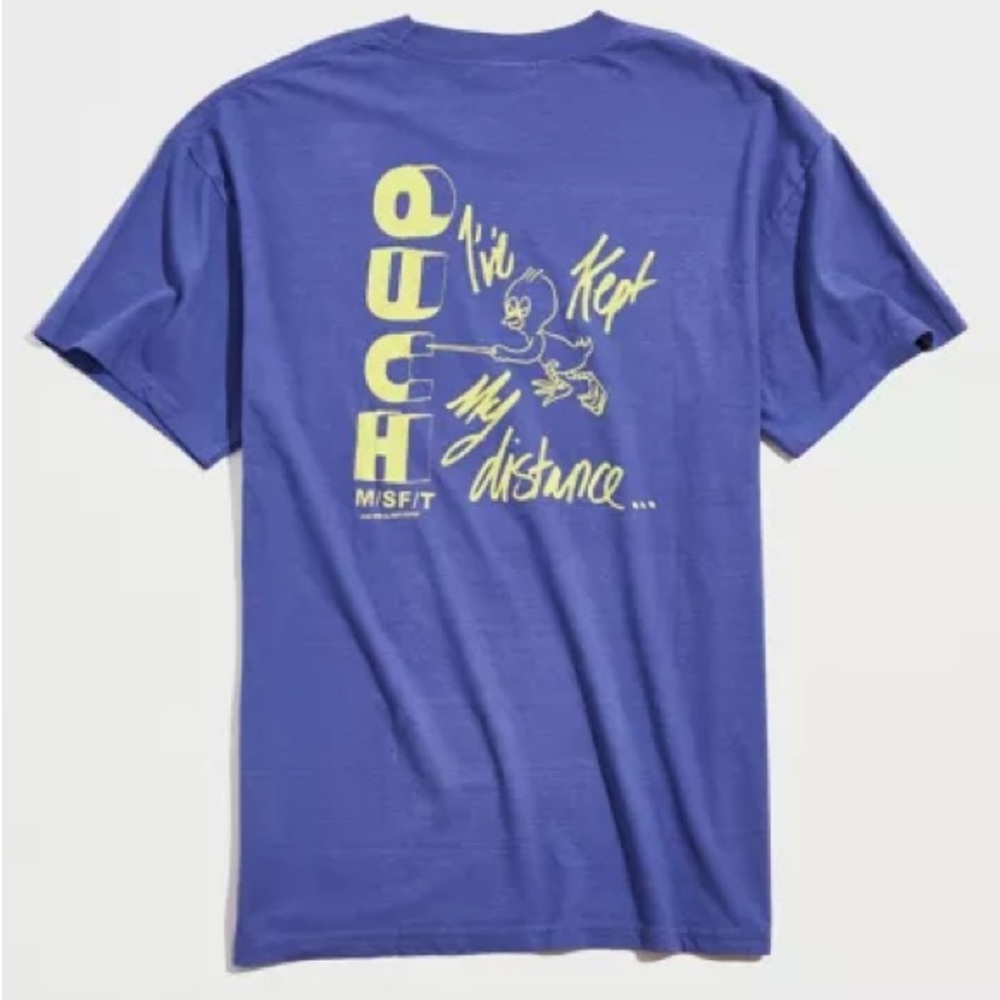 M/SF/T purple tee